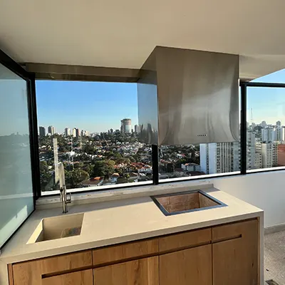 Projeto realizado de coifa e exaustão número 28