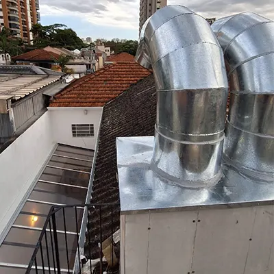 Projeto realizado de coifa e exaustão número 84