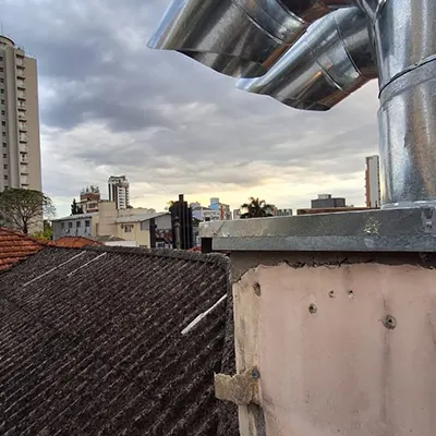 Projeto realizado de coifa e exaustão número 85