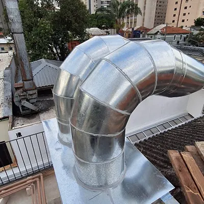 Projeto realizado de coifa e exaustão número 86