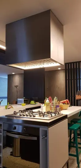 Projeto realizado de coifa e exaustão 5
