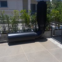 Troca de Exaustor Industrial